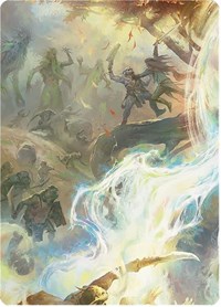 Arboreal Alliance Art Card, Art Series: Universes Beyond: The Lord of the Rings: Tales of Middle-earth