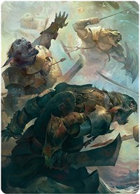 Mists of Lorien Art Card, Art Series: Universes Beyond: The Lord of the Rings: Tales of Middle-earth