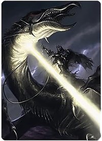 Olorin's Searing Light Art Card, Art Series: Universes Beyond: The Lord of the Rings: Tales of Middle-earth