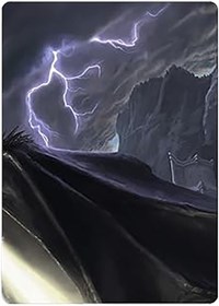 Sorcerous Squall Art Card, Art Series: Universes Beyond: The Lord of the Rings: Tales of Middle-earth