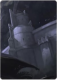 Rammas Echor, Ancient Shield Art Card, Art Series: Universes Beyond: The Lord of the Rings: Tales of Middle-earth