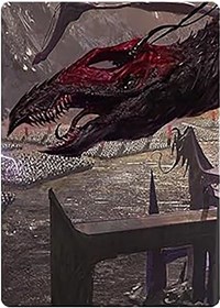 Fell Beast of Mordor Art Card, Art Series: Universes Beyond: The Lord of the Rings: Tales of Middle-earth