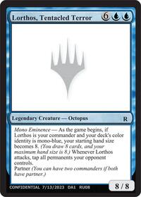 Lorthos, Tentacled Terror, Un-Known Event Playtest Cards