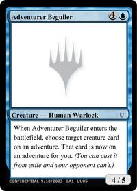 Adventurer Beguiler, Un-Known Event Playtest Cards