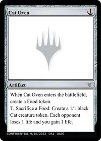 Cat Oven, Un-Known Event Playtest Cards