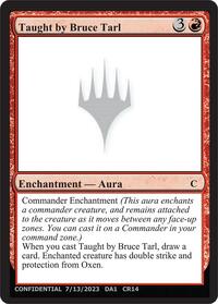 Taught by Bruce Tarl, Un-Known Event Playtest Cards