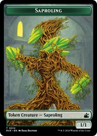 Saproling // Goblin (0009) Double-Sided Token, Ravnica Remastered