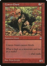 Craven Giant, Stronghold