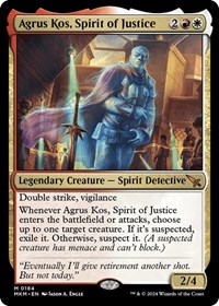 Agrus Kos, Spirit of Justice, Murders at Karlov Manor