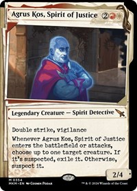 Agrus Kos, Spirit of Justice (Showcase), Murders at Karlov Manor