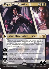 Kaya, Spirits' Justice (Borderless), Murders at Karlov Manor