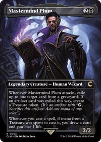 Mastermind Plum (Borderless), Ravnica: Clue Edition