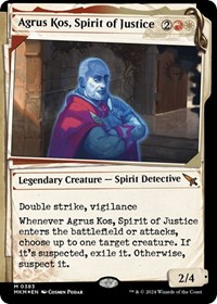 Agrus Kos, Spirit of Justice (Showcase) (Invisible Ink), Murders at Karlov Manor