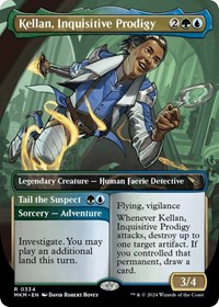 Kellan, Inquisitive Prodigy (Borderless), Murders at Karlov Manor