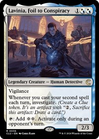 Lavinia, Foil to Conspiracy, Ravnica: Clue Edition