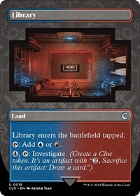 Library (Borderless), Ravnica: Clue Edition