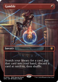 Gamble (Borderless), Special Guests