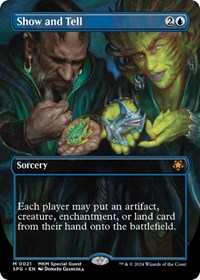 Show and Tell (Borderless), Special Guests