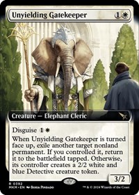 Unyielding Gatekeeper (Extended Art), Murders at Karlov Manor