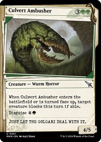 Culvert Ambusher (Showcase), Murders at Karlov Manor