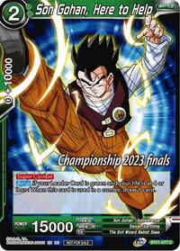 Son Gohan, Here to Help (2023 Championship Finals Celebration Pack)