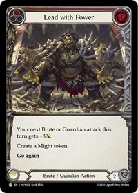 lead with power red