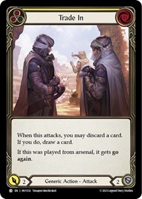Trade In (Yellow)
