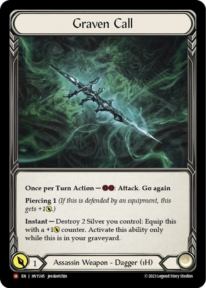 Graven Call, Standard, front