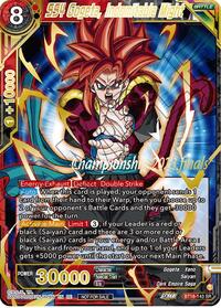 SS4 Gogeta, Indomitable Might (2023 Championship Finals Celebration Pack Deluxe Set)
