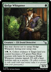 Hedge Whisperer, Murders at Karlov Manor