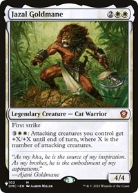 Jazal Goldmane, The List Reprints
