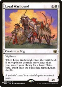 Loyal Warhound, The List Reprints