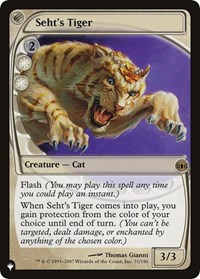 Seht's Tiger, The List Reprints
