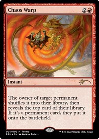 Chaos Warp, WPN & Gateway Promos