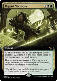 Urgent Necropsy (Extended Art), Murders at Karlov Manor