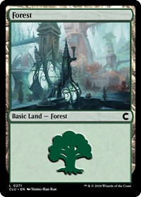 Forest (0271), Ravnica: Clue Edition