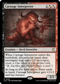 Carnage Interpreter, Ravnica: Clue Edition