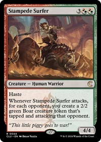 Stampede Surfer, Ravnica: Clue Edition