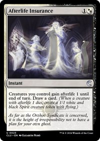 Afterlife Insurance, Ravnica: Clue Edition