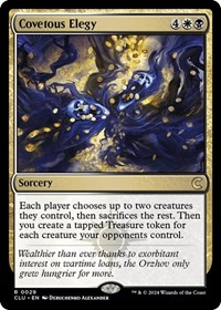Covetous Elegy, Ravnica: Clue Edition