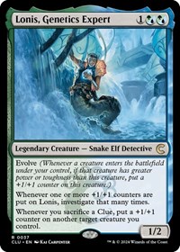 Lonis, Genetics Expert, Ravnica: Clue Edition