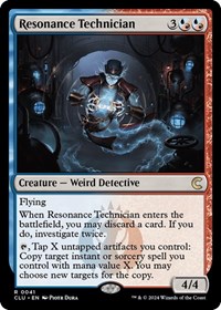 Resonance Technician, Ravnica: Clue Edition