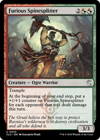 Furious Spinesplitter, Ravnica: Clue Edition