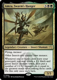 Amzu, Swarm's Hunger, Ravnica: Clue Edition