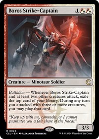 Boros Strike-Captain, Ravnica: Clue Edition
