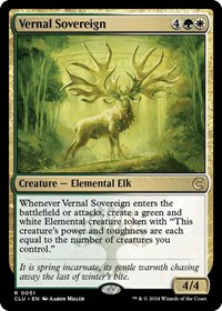 Vernal Sovereign, Ravnica: Clue Edition