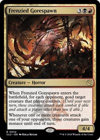 Frenzied Gorespawn, Ravnica: Clue Edition