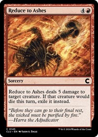 Reduce to Ashes, Ravnica: Clue Edition