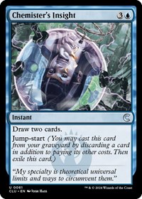 Chemister's Insight, Ravnica: Clue Edition