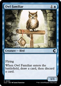 Owl Familiar, Ravnica: Clue Edition